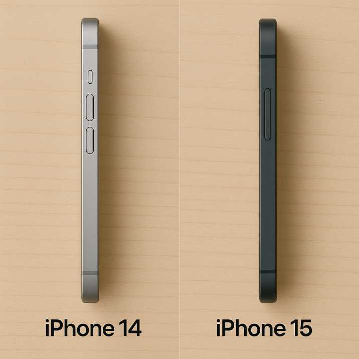 iPhone 14 vs iPhone 15 